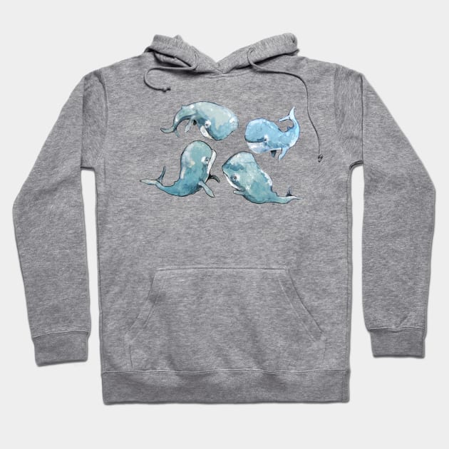 Whale Talk Hoodie by msmart